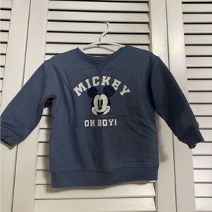 Toddler Mickey Mouse crew neck sweatshirt
